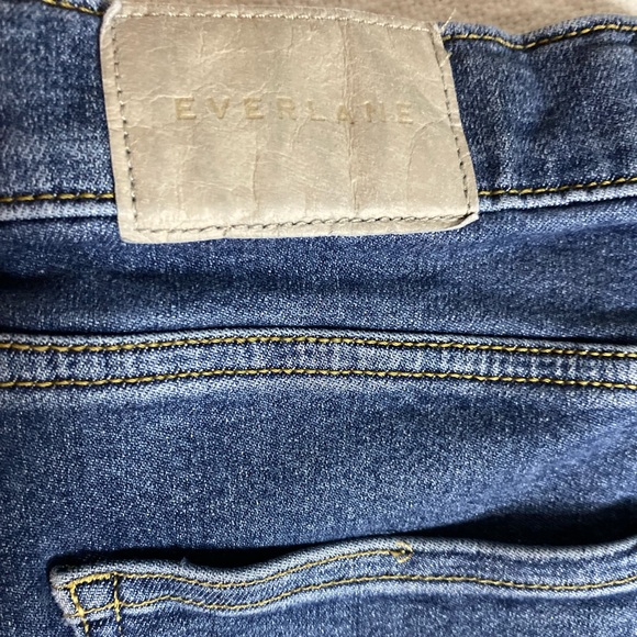 Everlane The Way High Skinny Jean Blue Stretch Minimalist Basic Staple Pants - Picture 7 of 14